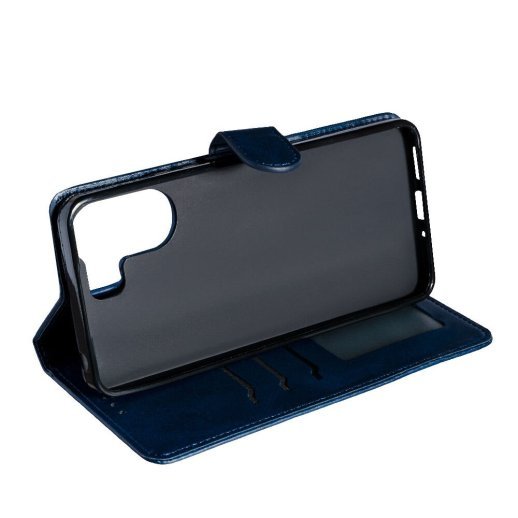 Flip Cover "Business" для Xiaomi Redmi 13C/Poco C65 Dark Blue