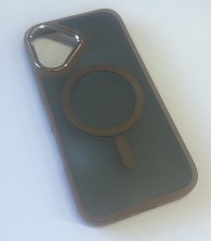 Чехол Matte Metal for Apple Iphone 16 with Magsafe