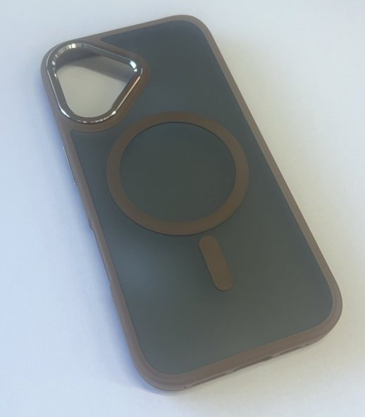 Чехол Matte Metal for Apple Iphone 16 with Magsafe