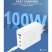 Мережевий зарядний пристрій WUW C158 GaN 100W USB + 3 TYPE-C