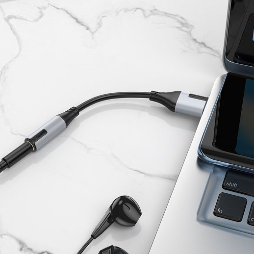 Переходник Borofone BV19 Type-C - Jack 3.5