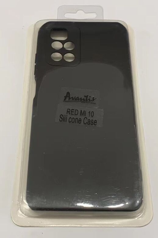 Avantis Full Silicone Case Xiaomi Redmi 10 Black