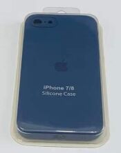 Чохол Silicone Case Copy Apple iPhone 7 / 8 / SE Square Blue 27