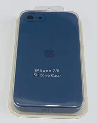 Чохол Silicone Case Copy Apple iPhone 7 / 8 / SE Square Blue 27