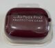 Чохол AirPods Pro 2 Full Case with Microfiber  Maroon 18