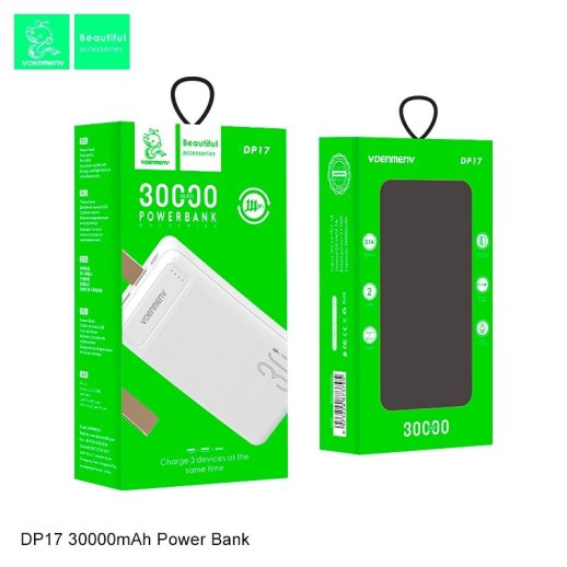 POWER BANK DENMEN DP17 30000mAh 2.1A