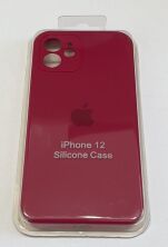 Чохол Silicone Case Copy Apple iPhone 12 Square Black, 14