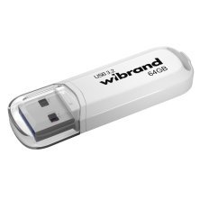 USB флеш 64Gb Wibrand Marten USB 3.2 White