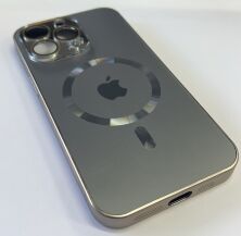 Чехол AG-ACRYLICS  Magsafe for Apple Iphone 13 Pro Black Titanium