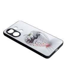 Накладка Fashion Mix для Xiaomi Redmi Note 13 (4G) White Berry