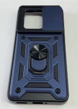 Armor Case With Curtain for Xiaomi 13T Dark Blue