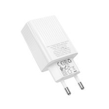 Мережевий зарядний пристрій BOROFONE BAS72A USB QC3.0, білий