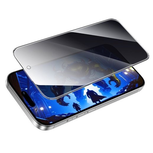 Скло для телефону HOCO A777 Plus Bear Shield anti-spy APPLE iPhone 16 PRO | iPhone 17 6.3"