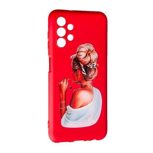 Силікон Case Art для Samsung A13 (4G)/A32 (5G) Girl
