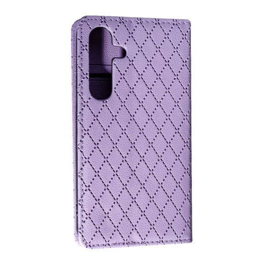 Книга Deluxe для Samsung S25 Purple