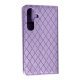 Книга Deluxe для Samsung S25 Purple