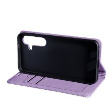 Книга Deluxe для Samsung S25 Purple