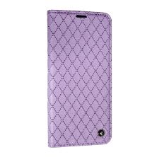 Книга Deluxe для Samsung S25 Purple