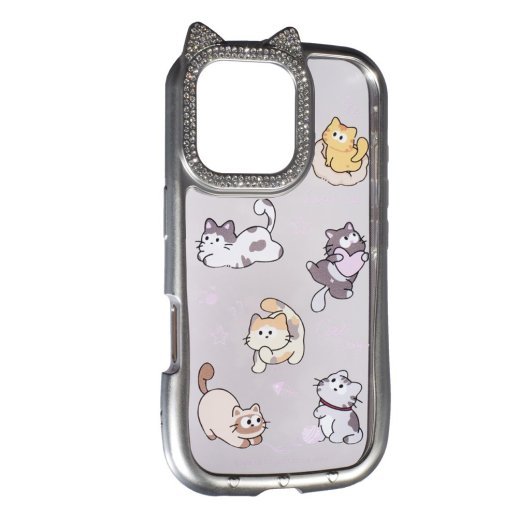 Силікон Cute Case для Apple iPhone 16 Pro Sweet Cat