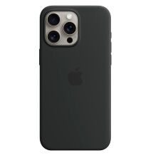 Задня накладка з Magsafe + ЗАСТАВКА Full Silicone Case APPLE iPhone 15 PLUS 6.7" 1-BLACK