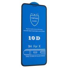Захисне скло 10D для APPLE IPHONE X / XS / 11 PRO