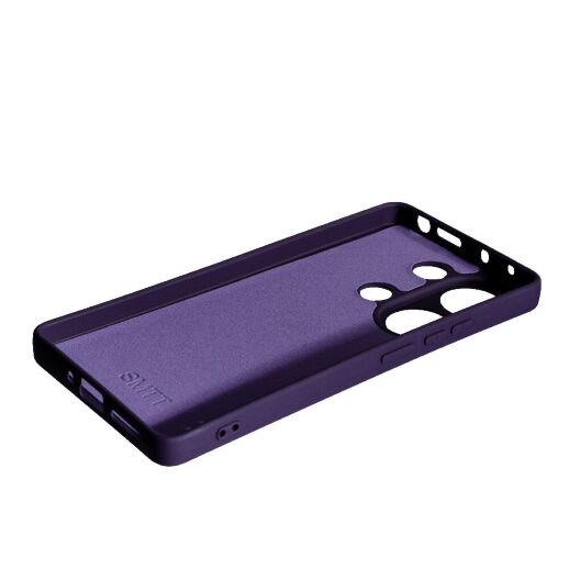Силікон Case SMTT (AA) для Xiaomi Redmi Note 13 Pro (4G) /Poco M6 Pro (4G) Dark Violet