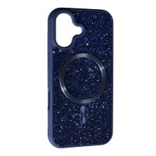 Накладка Diamond Magsafe для Apple iPhone 16 Dark Blue