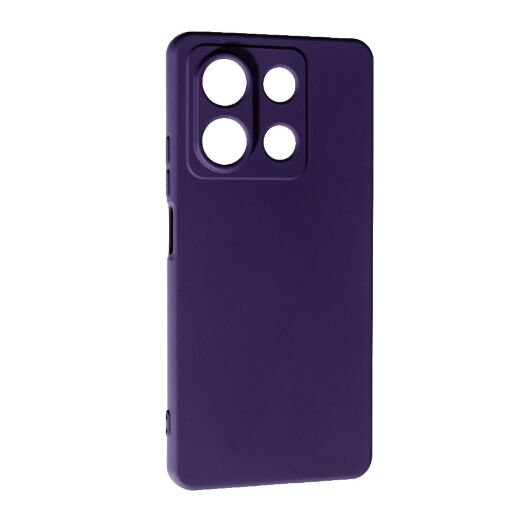 Силікон Case SMTT (AA) для Xiaomi Redmi Note 13 (5G) Dark Violet
