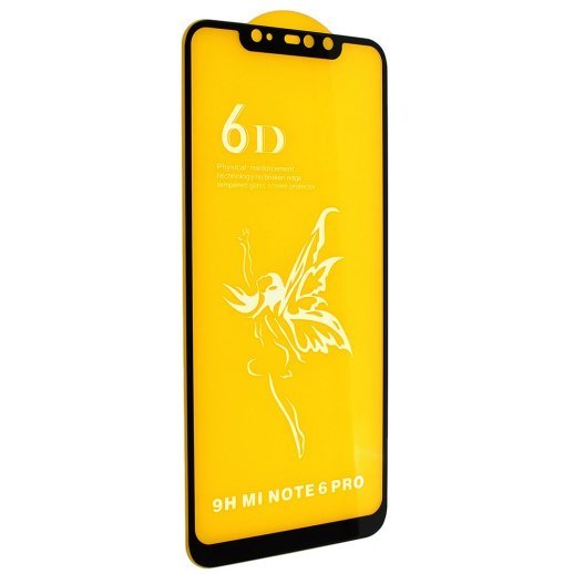 Захисне скло 6D PREMIUM XIAOMI Redmi Note 6 PRO