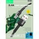 Кабель USB Denmen D46T USB - Type-C (2,4A) ТКАНИНОВА ОПЛЕТКА