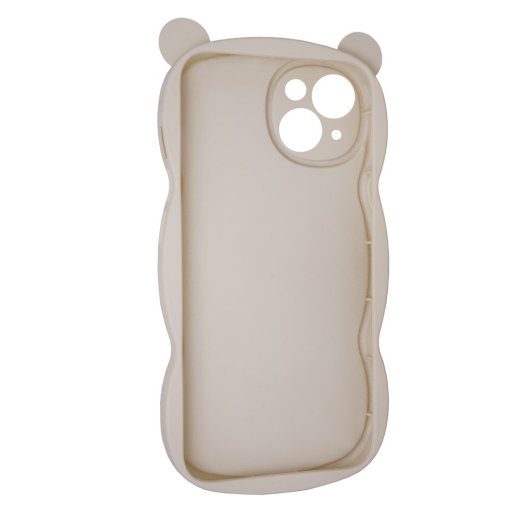 Силікон Hello Bear для Apple iPhone 15 White