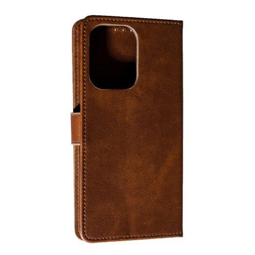 Flip Cover "Business" для Xiaomi Redmi 13C/Poco C65 Dark Brown