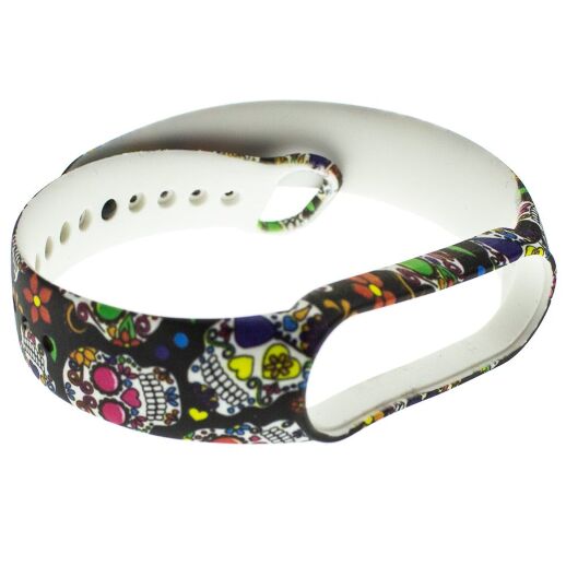 Ремінець для годинника XIAOMI MI BAND 5 | 6 з принтованим малюнком, силіконовий