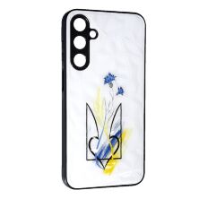 Накладка Prisma UA для Samsung M35 Ukraine with flowers