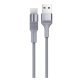 USB кабель BOROFONE BX21 3A 1M USB - Type-C сірий