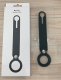 Airtag Leather Loop Black
