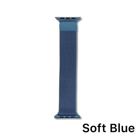 Ремінець для Apple Watch Milanese Loop 42/44mm Soft Blue