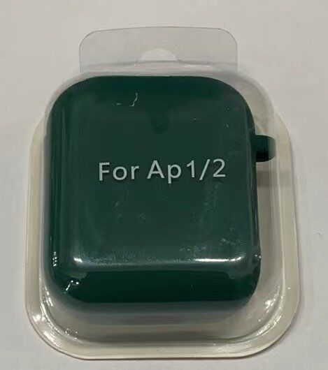 Чохол AirPods 2 Full Case with Microfiber Blackish Green