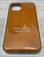 Чохол Croco Leather Apple iPhone 11 Pro Yellow