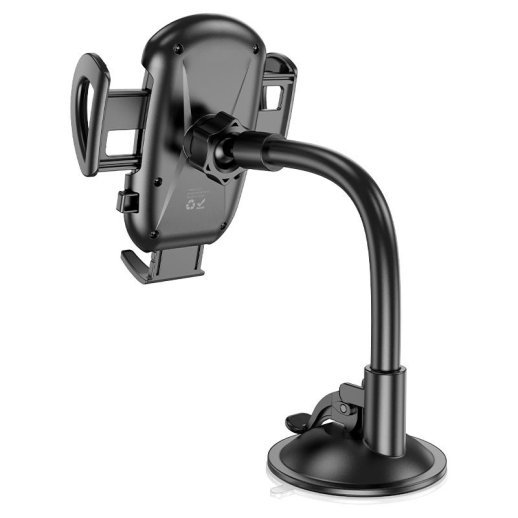 Автомобільний тримач HOCO H10 на лобове скло з присоскою та утримувачем з кнопкою