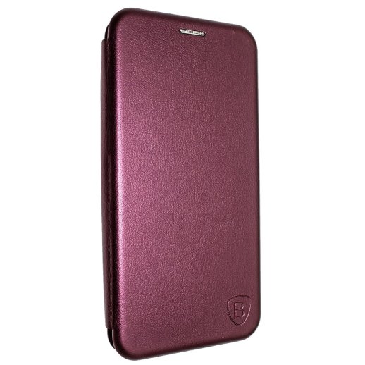 Чохол книжка SAMSUNG J510 Galaxy J5 (2016) БОРДОВИЙ