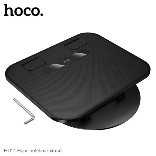 Настільна підставка HOCO HD14 Hope для планшета та ноутбука, чорний