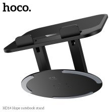 Настільна підставка HOCO HD14 Hope для планшета та ноутбука, чорний