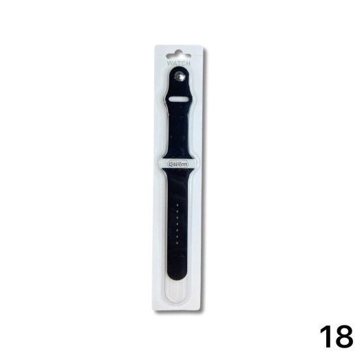 Ремінець для Apple Watch Original Design S 42/44/45mm 18, Чорний