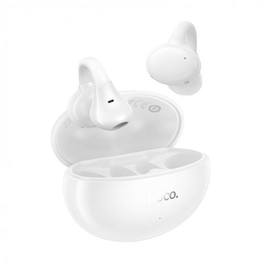 Бездротові навушники HOCO EA8 Warm Sound TWS, Bluetooth 5.4, білий