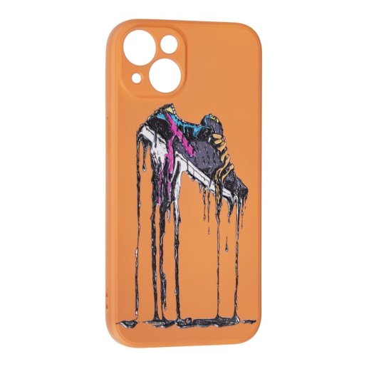 Силіконовий чохол Case Art для Apple iPhone 13/14 Orange