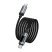 USB-C кабель Hoco U148 Lord Type-C  -  Type-C 240W з цифровим дисплеєм, чорний