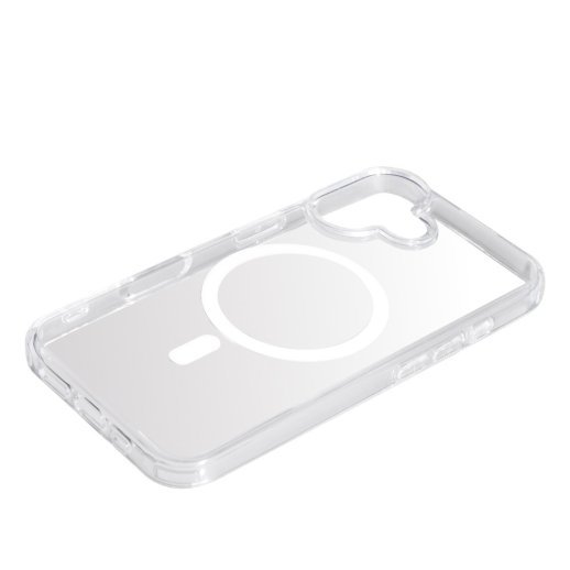 Чохол Clear Case with MagSafe для Apple iPhone 16 Transparent