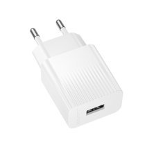 Мережевий зарядний пристрій BOROFONE BAS71A USB 2,1A, білий