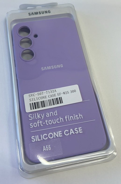 Чохол Silicone Case for Samsung A55 Black